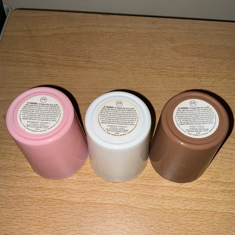 Set of 6 DW HOME Votive Candles - Picture 6 of 9